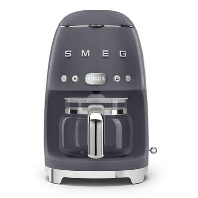 Smeg Drip Coffee Machine Slate Grey