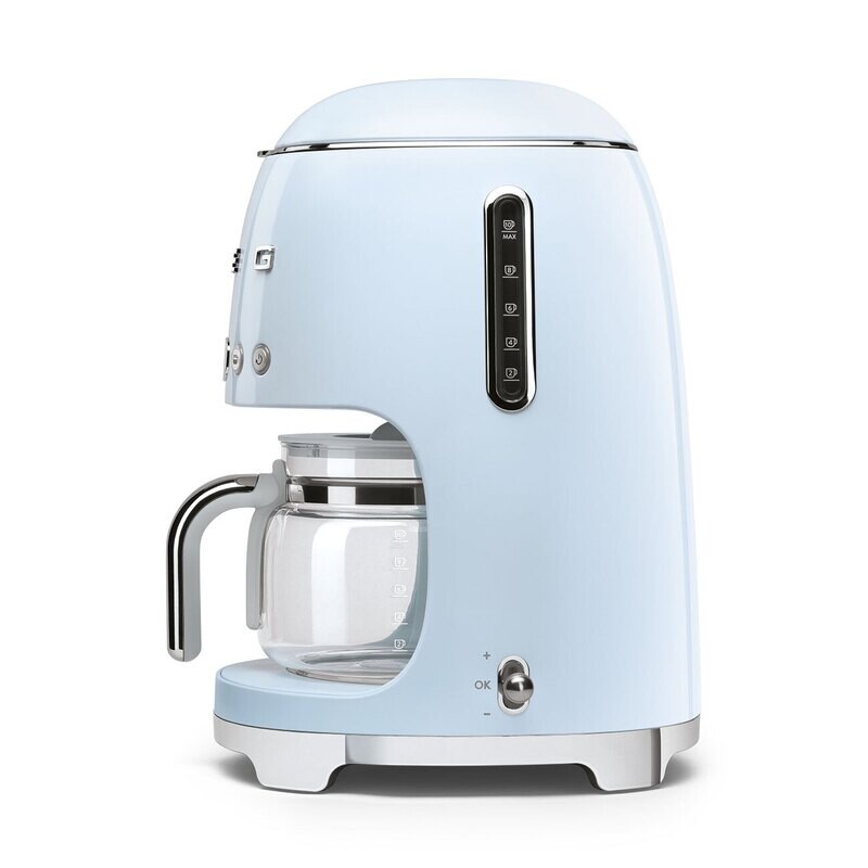 Smeg Drip Coffee Machine Pastel Blue
