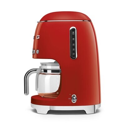 Smeg Drip Coffee Machine Red