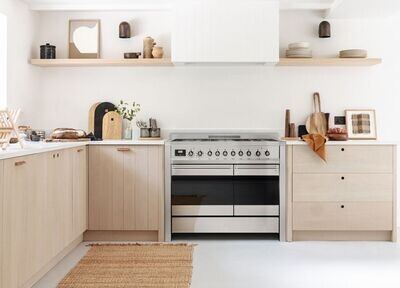 Smeg 120cm Opera Dual Fuel Range Cooker Stainless Steel