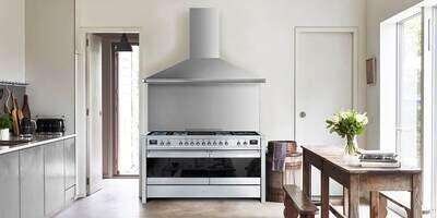 Smeg 150cm Opera Dual Fuel Range Cooker Stainless Steel
