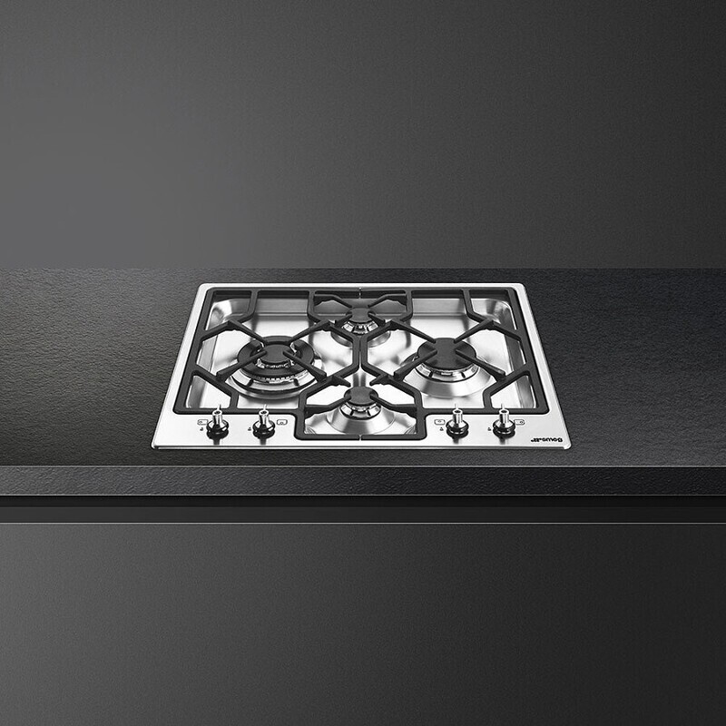 Smeg Gas Hob Classica Stainless Steel 60 cm