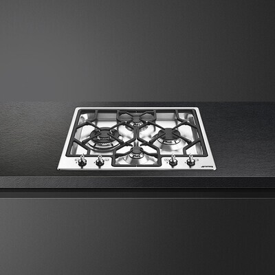 Smeg Gas Hob Classica Stainless Steel 60 cm
