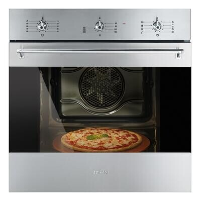 Smeg Electric Oven Classic Stainless Steel 60 cm