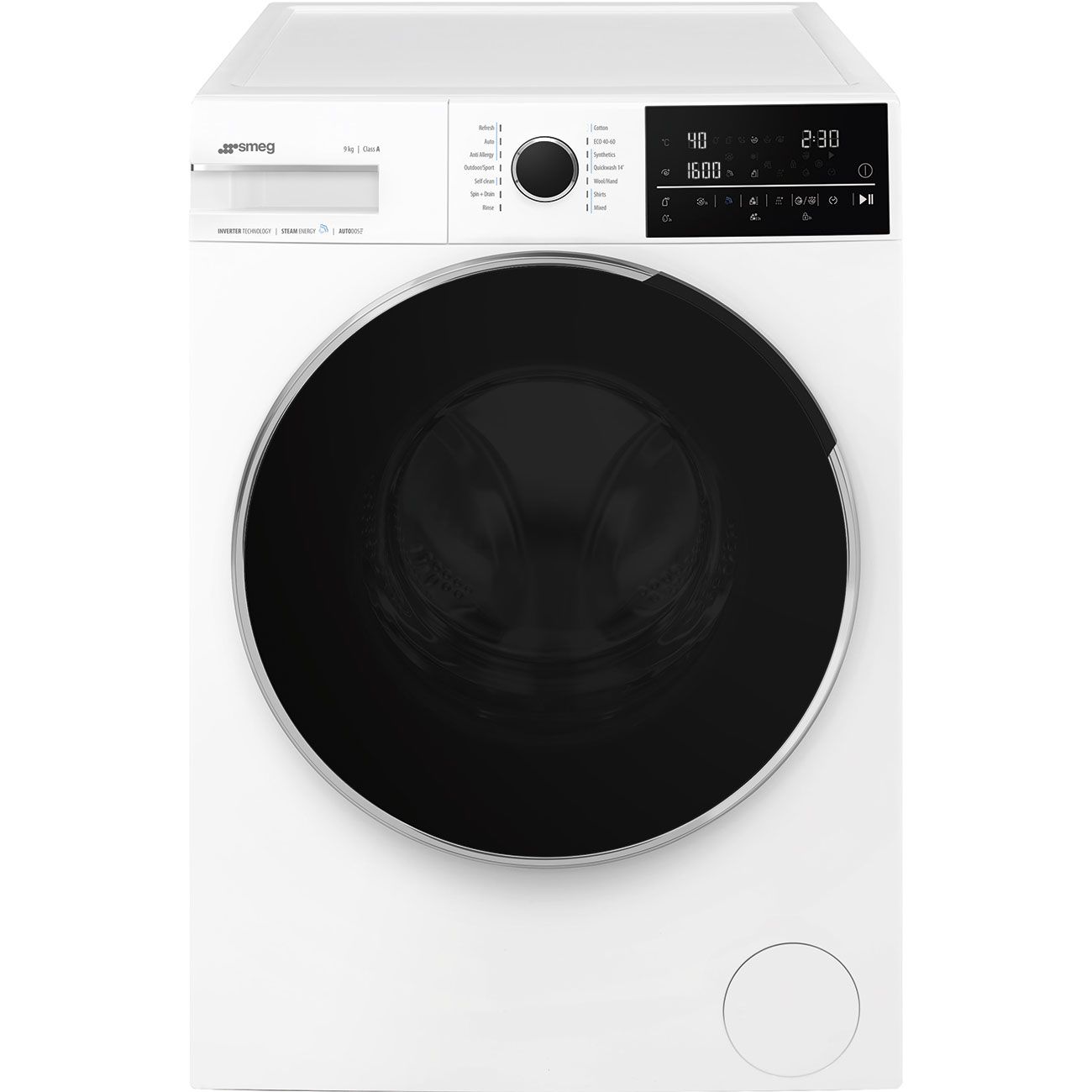Smeg 9 KG Washer White