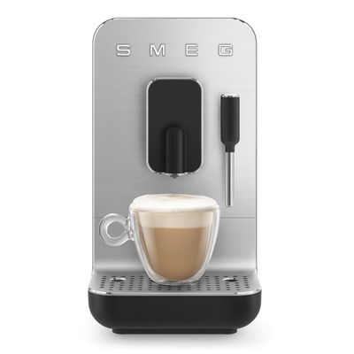Smeg Espresso Coffee MachineW/SteamAutomatic Black Matt Smeg Espresso Coffee MachineW/SteamAutomatic Black Matt