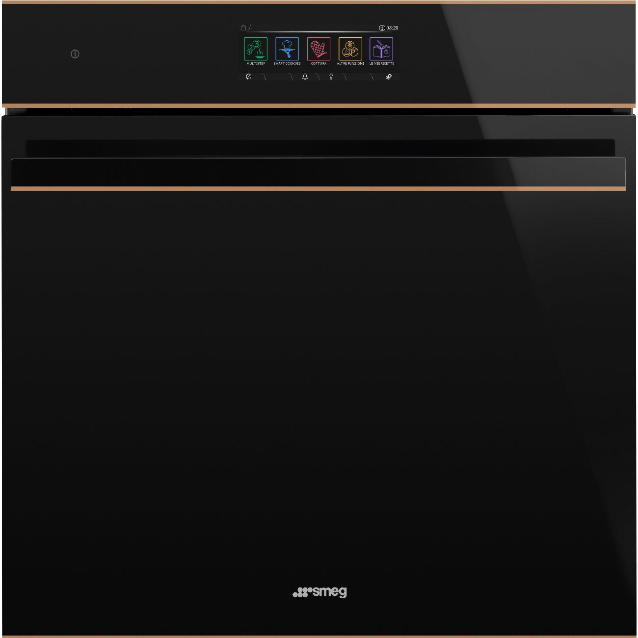 Smeg Combi Steam Oven Dolce Still Novo 60 cm Black
