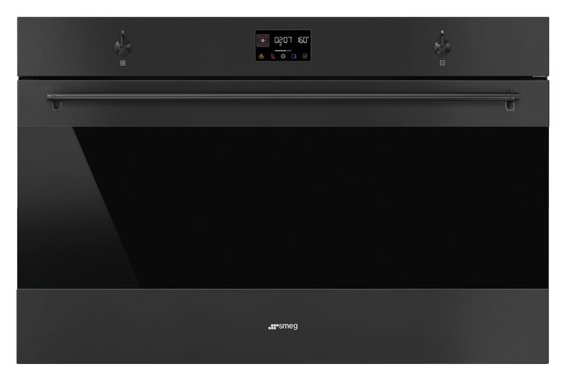 Smeg Electric Oven Black Matt 90 cm x 60 cm