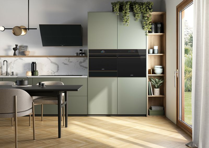 Smeg Combi micro-oven Dolce Still Novo 45 cm Black