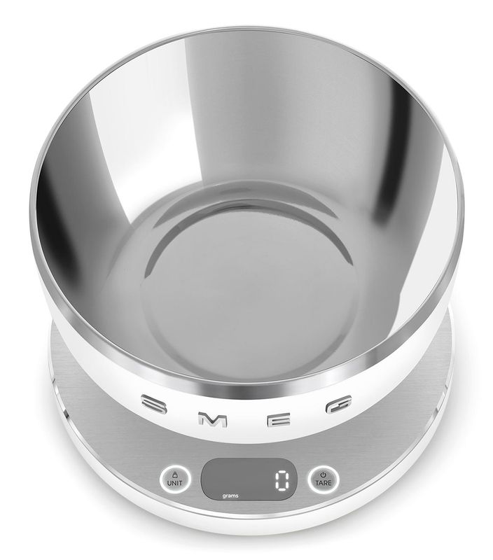 Smeg Digital Kitchen Scale White Matt