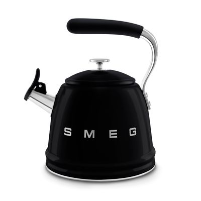 Smeg Whistling Kettle 2.3L Black
