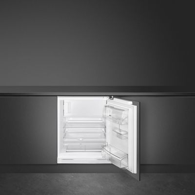 Smeg Fridge w/freezer Built-in Under-Counter 60 cm