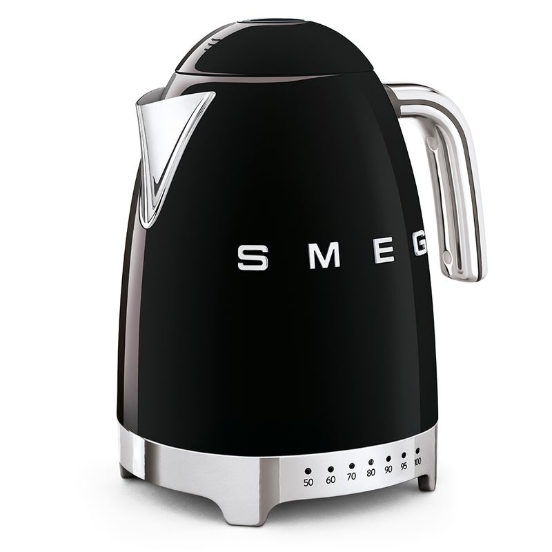 Smeg Kettle Variable Temperature 1.7L Black