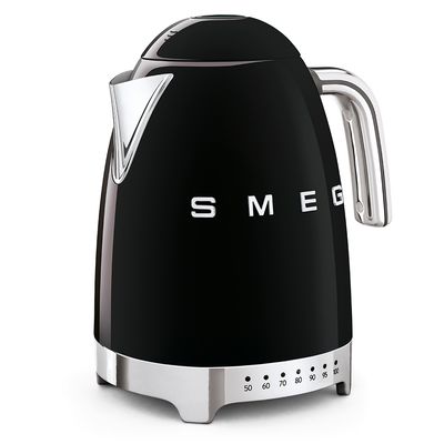 Smeg Kettle Variable Temperature 1.7L Black