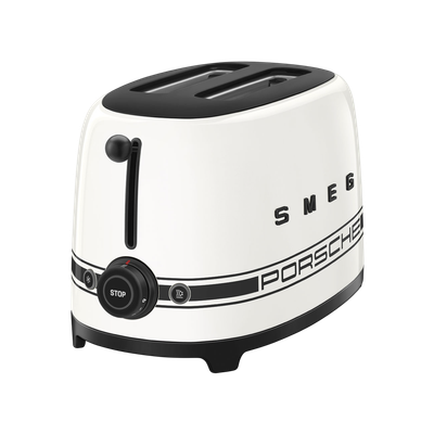 Smeg 2 Slice Toaster Porsche Carrara White