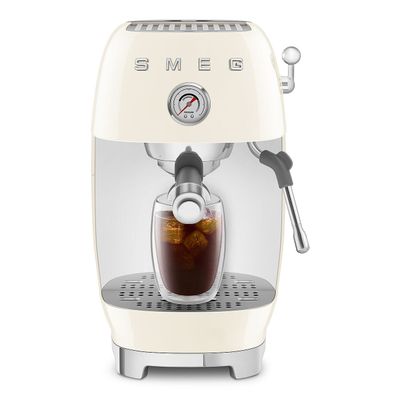 Smeg Espresso Coffee Machine Manualw/ColdBrew Cream