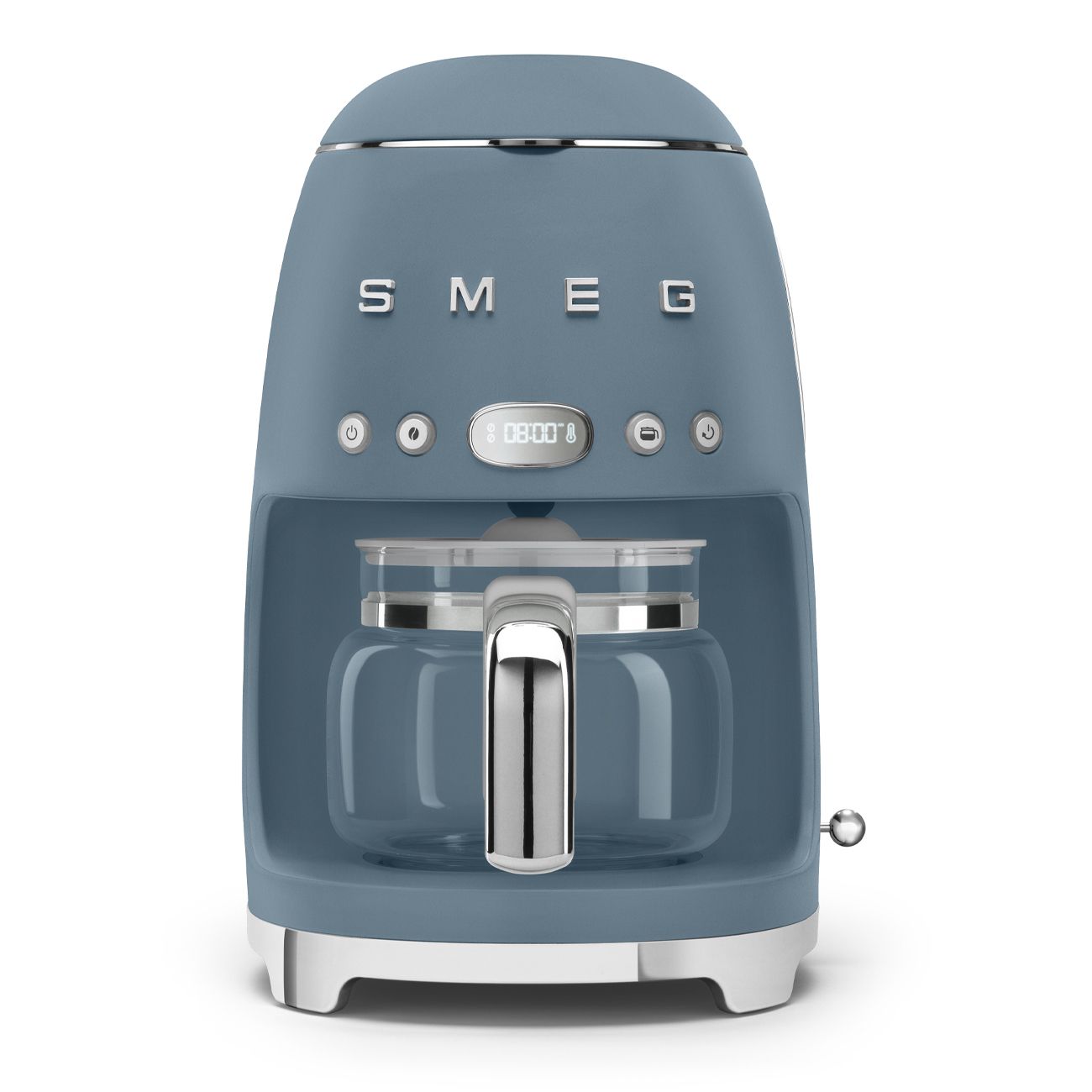 Smeg Drip Coffee Machine 1.4L Storm Blue Matt