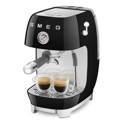 Smeg Espresso Coffee Machine Manualw/ColdBrew Black