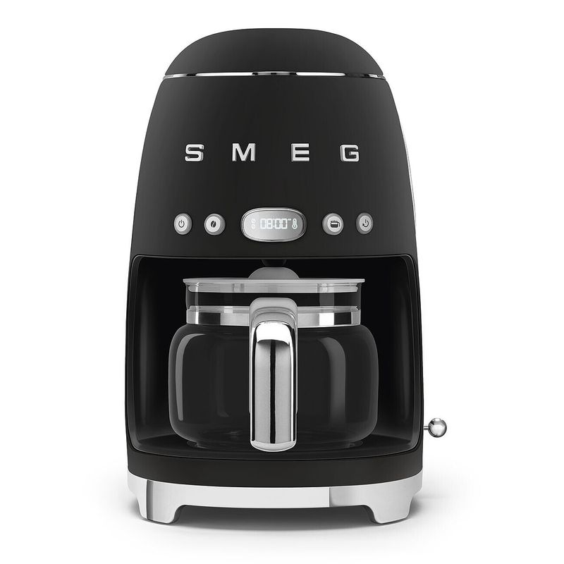 Smeg Drip Coffee Machine 1.4L Black Matt