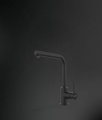 Smeg Single-lever Mixer Pull-out Black Matt