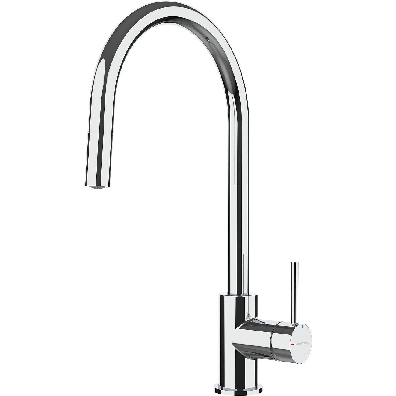 Smeg Single-lever Mixer J-Barrel Stainless