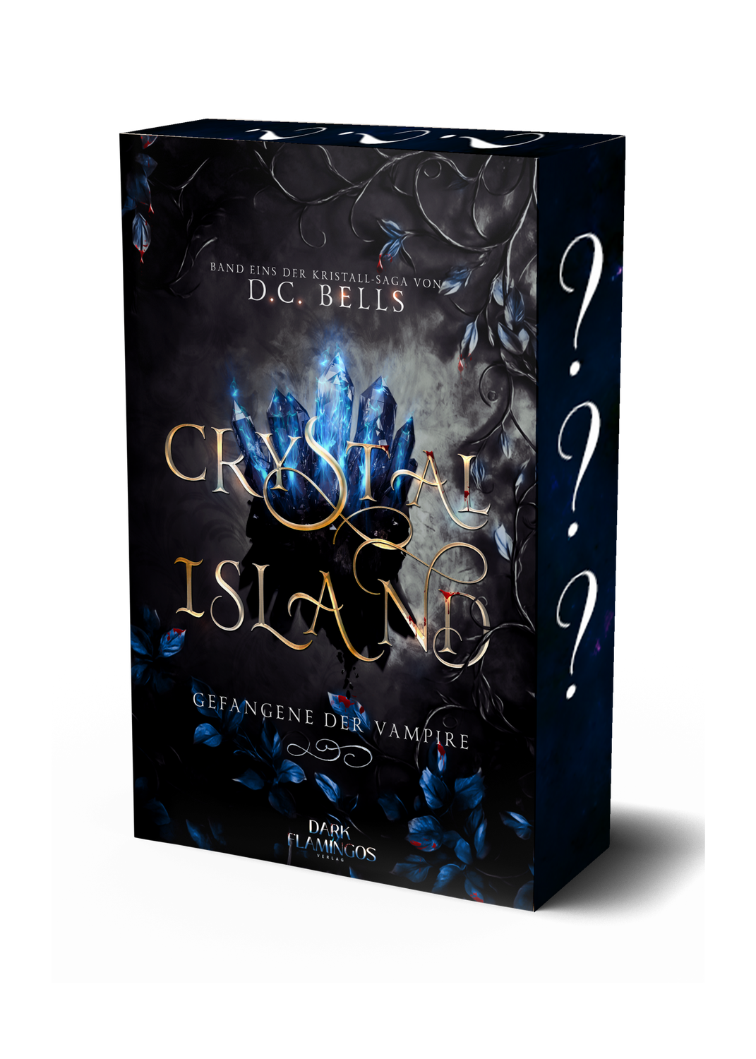 Vorbestellung: "Crystal Island: Gefangene der Vampire" (Band 1 der Kristall-Saga) mit wunderschönem Farbschnitt und Wunschsignatur
