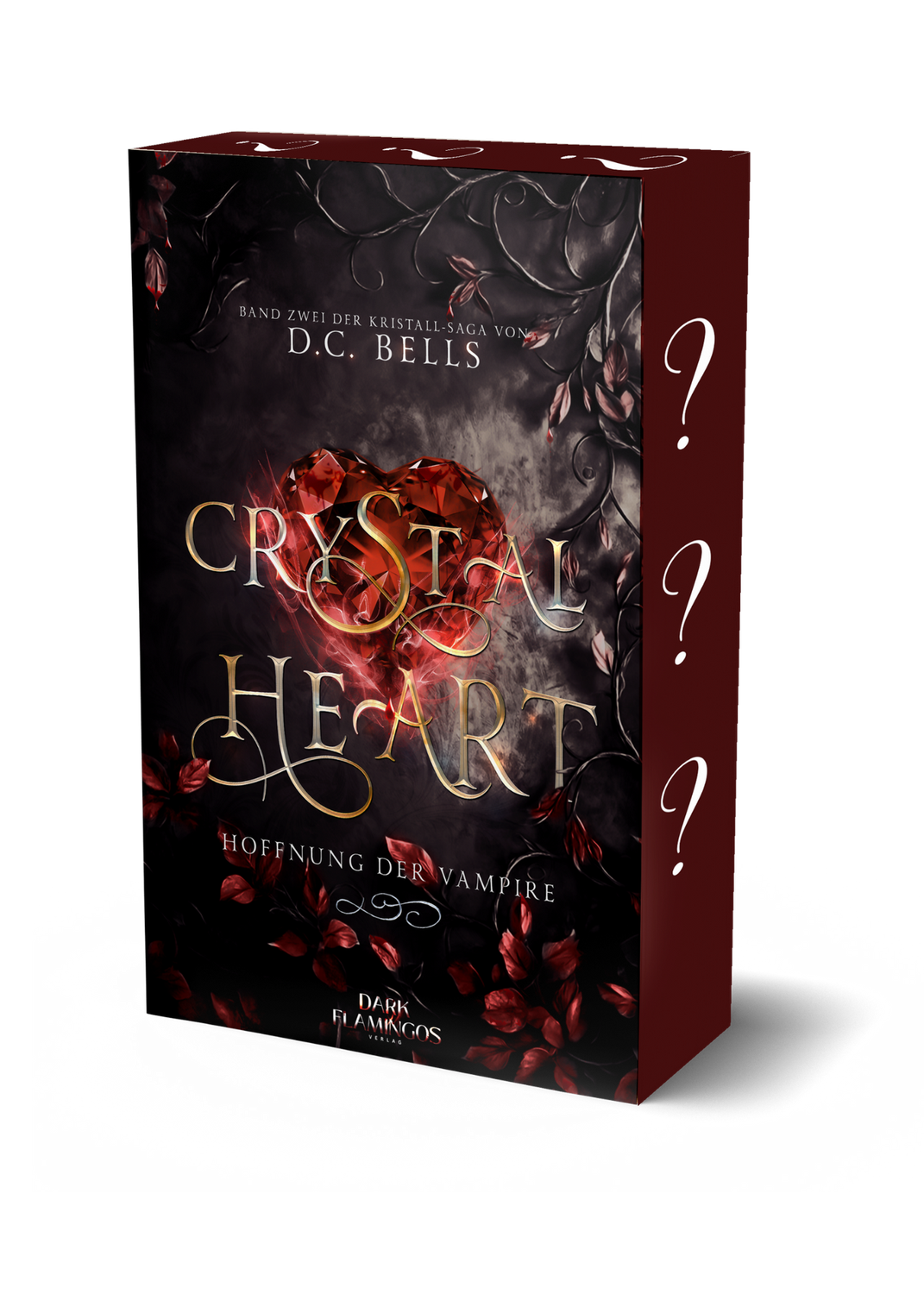 Vorbestellung: Vorbestellung: "Crystal Heart: Hoffnung der Vampire" (Band 2 der Kristall-Saga) mit wunderschönem Farbschnitt und Wunschsignatur