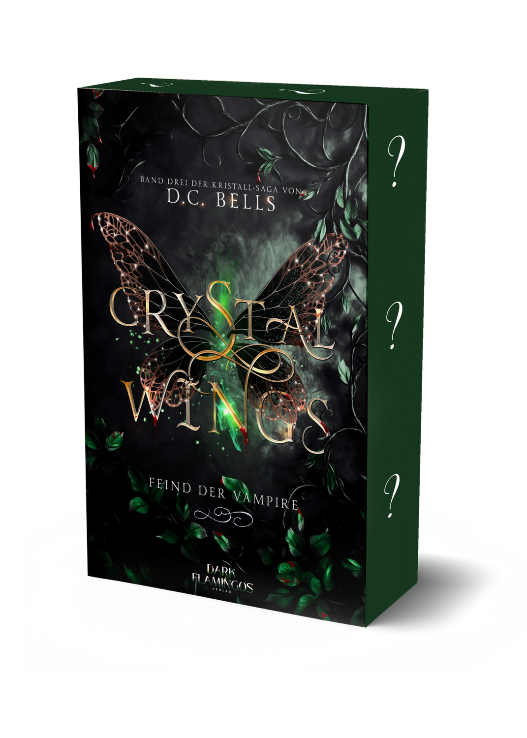Vorbestellung: Vorbestellung: "Crystal Wings: Feind der Vampire" (Band 3 der Kristall-Saga) mit wunderschönem Farbschnitt und Wunschsignatur