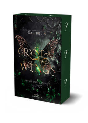 Vorbestellung: Vorbestellung: "Crystal Wings: Feind der Vampire" (Band 3 der Kristall-Saga) mit wunderschönem Farbschnitt und Wunschsignatur