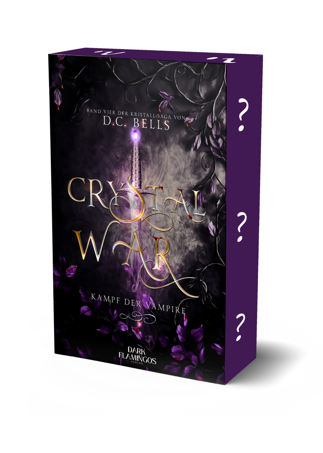 Vorbestellung: Vorbestellung: "Crystal War: Kampf der Vampire" (Band 4 der Kristall-Saga) mit wunderschönem Farbschnitt und Wunschsignatur