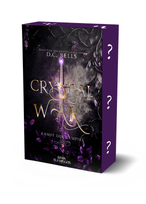 Vorbestellung: "Crystal War: Kampf der Vampire" (Band 4 der Kristall-Saga) mit wunderschönem Farbschnitt und Wunschsignatur