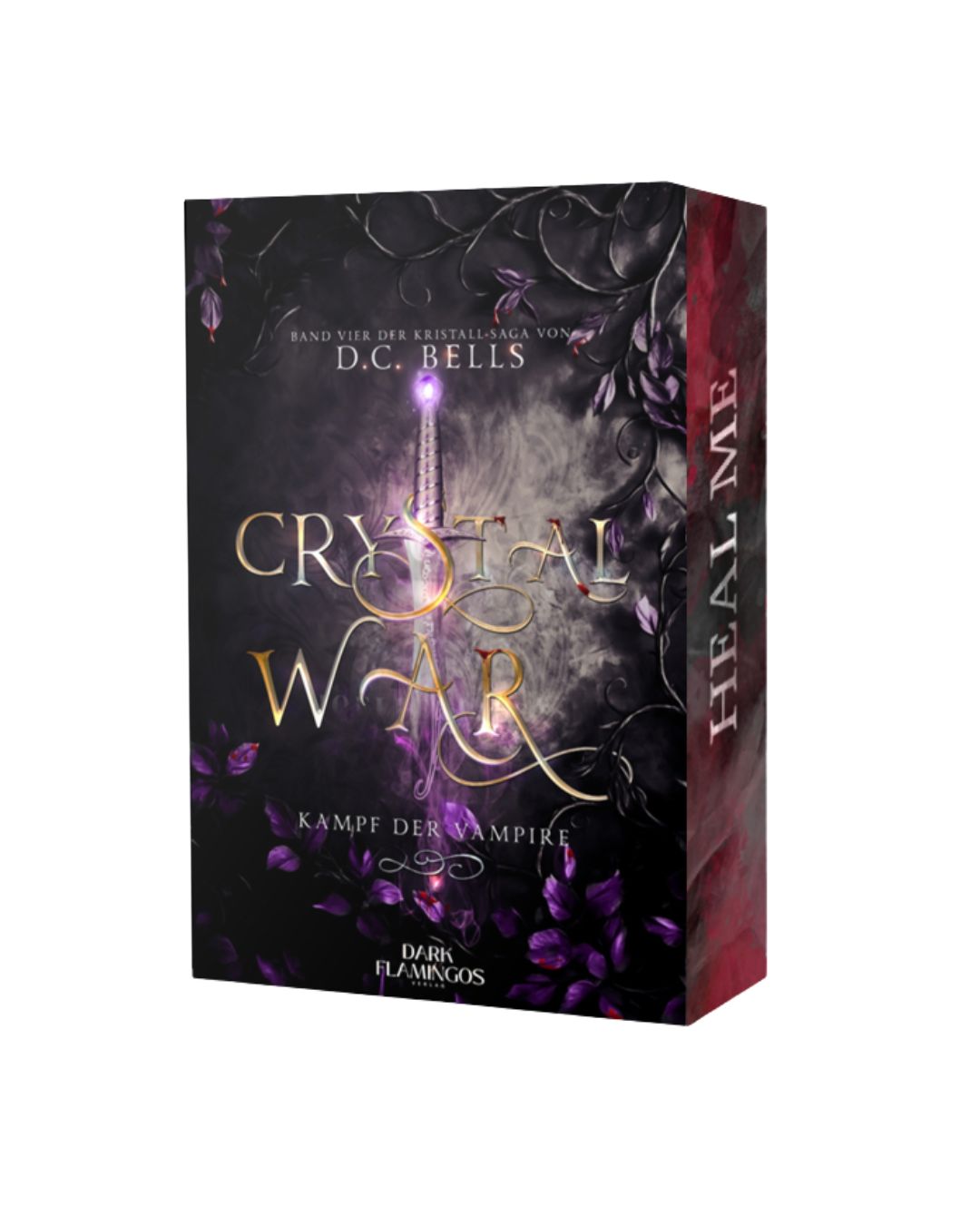 Vorbestellung: Vorbestellung: "Crystal War: Kampf der Vampire" (Band 4 der Kristall-Saga) mit wunderschönem Farbschnitt