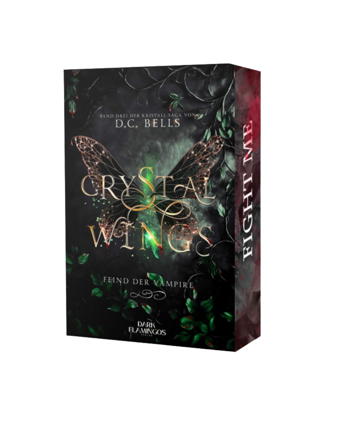 Vorbestellung zweite Auflage: Vorbestellung zweite Auflage: "Crystal Wings: Feind der Vampire" (Band 3 der Kristall-Saga) mit wunderschönem Farbschnitt