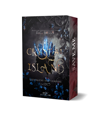 "Crystal Island: Gefangene der Vampire" (Band 1 der Kristall-Saga) mit wunderschönem Farbschnitt