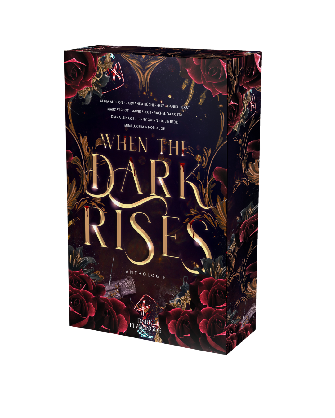 Vorbestellung: "When the Dark Rises": Dark-Romance-Anthologie von zehn BookToker:innen mit wunderschönem Farbschnitt