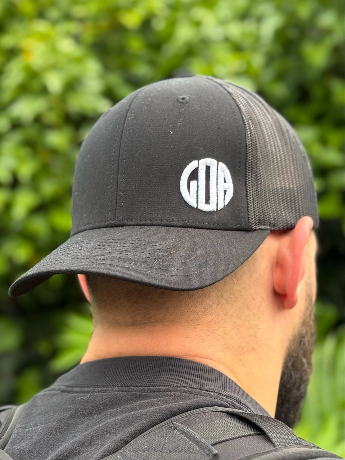 Casquette « Trucker » GOA WHITE ON BLACK