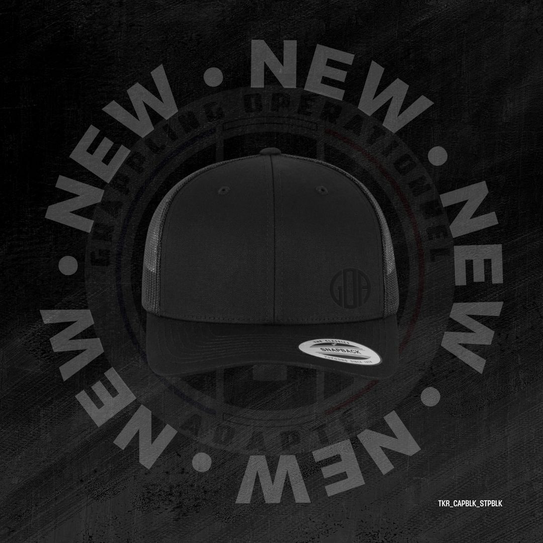 Casquette « Trucker » GOA FULL BLACK