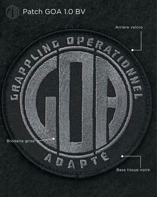 Ecusson GOA 1.0 BV