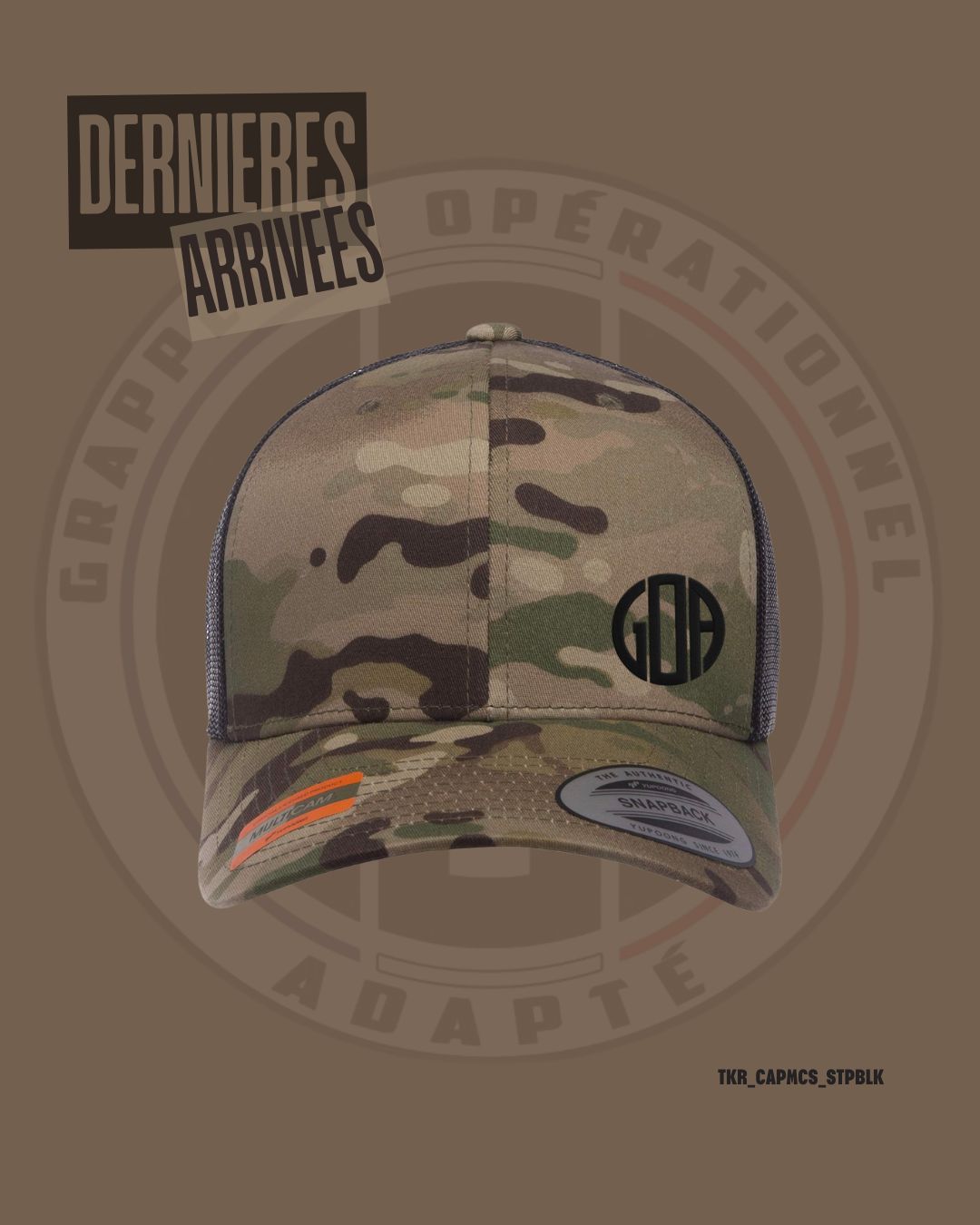 Casquette « Trucker » GOA® MultiCam SAND