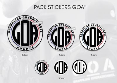 Pack Stickers GOA