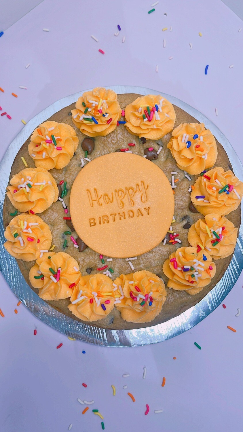 Chocolate Chip Cookie Cake