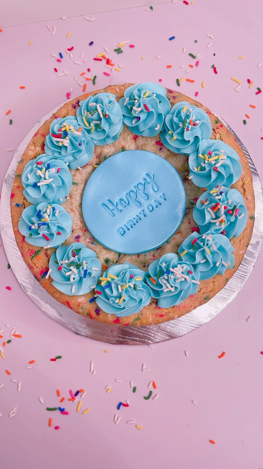 Birthday Cookie Cake