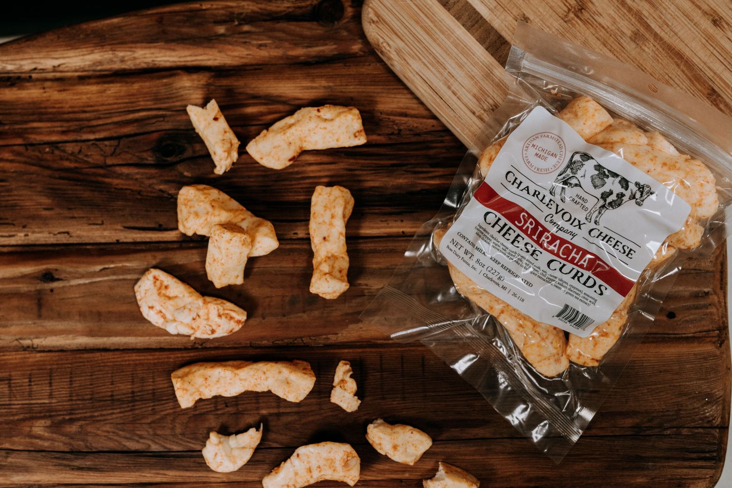 Sriracha Cheese Curds