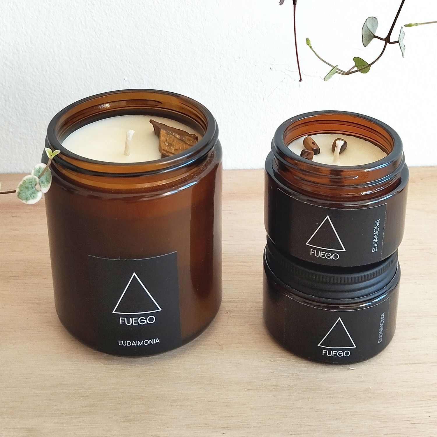 Vela de soja FUEGO