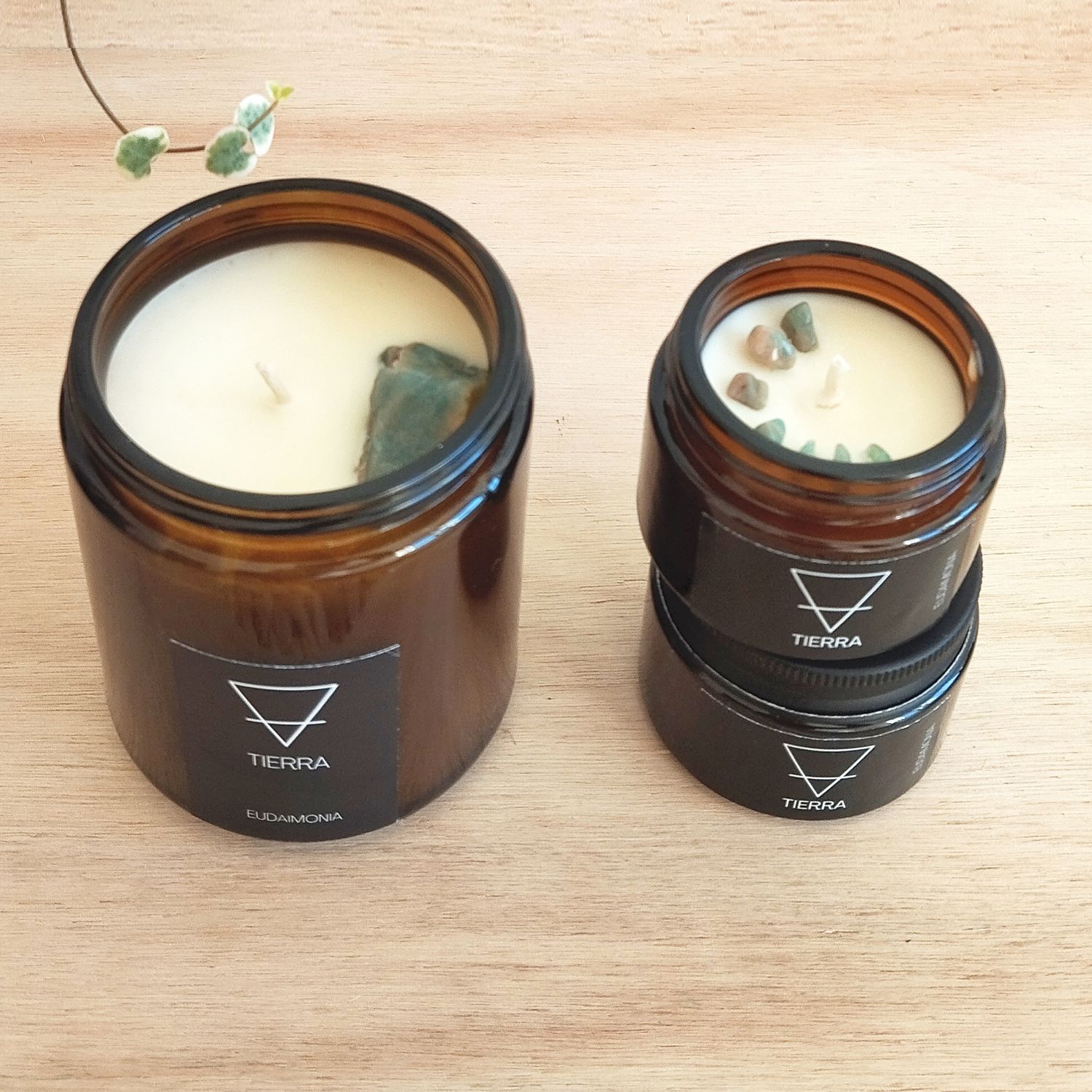 Vela de soja TIERRA