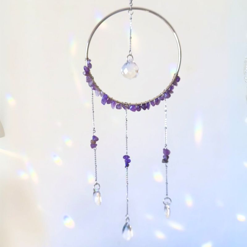 Atrapasol con Amatista