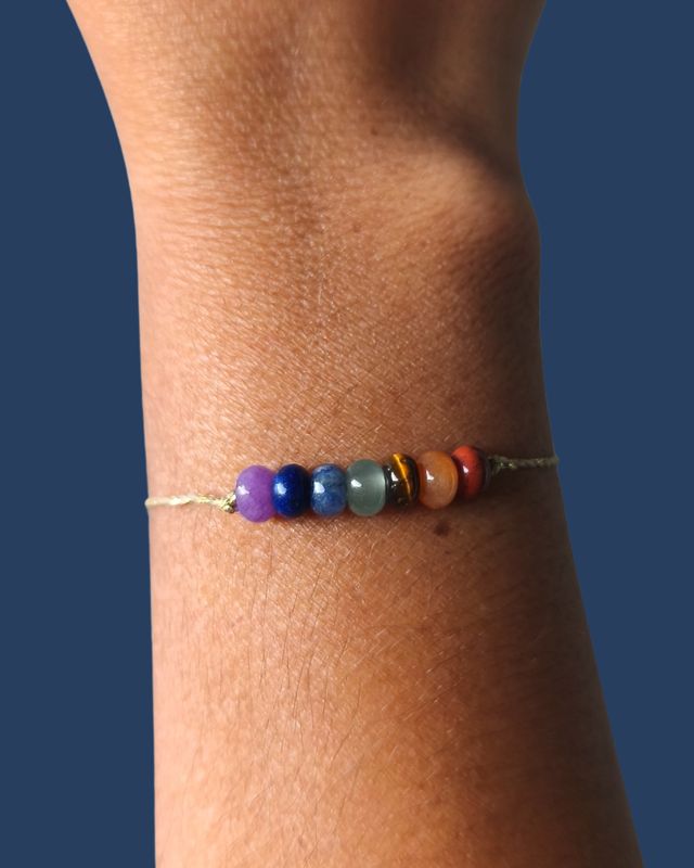 Pulsera 7 chakras