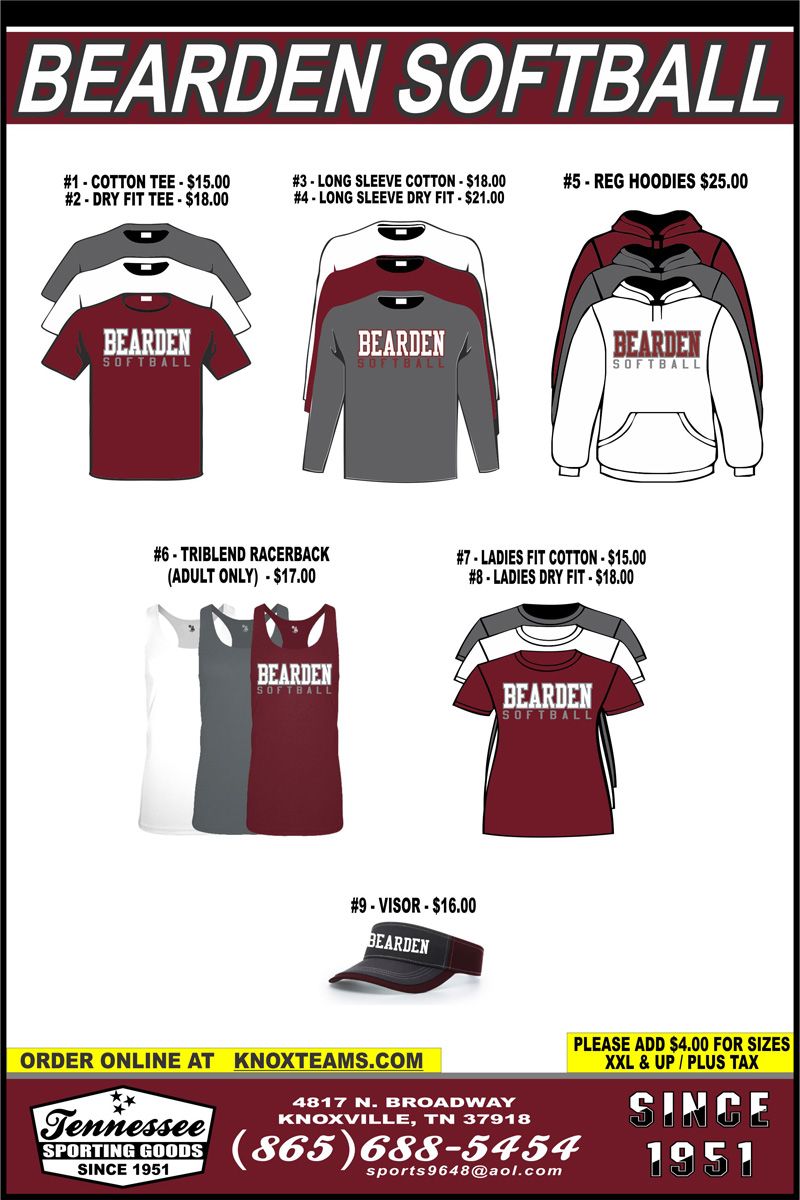 Bearden Softball