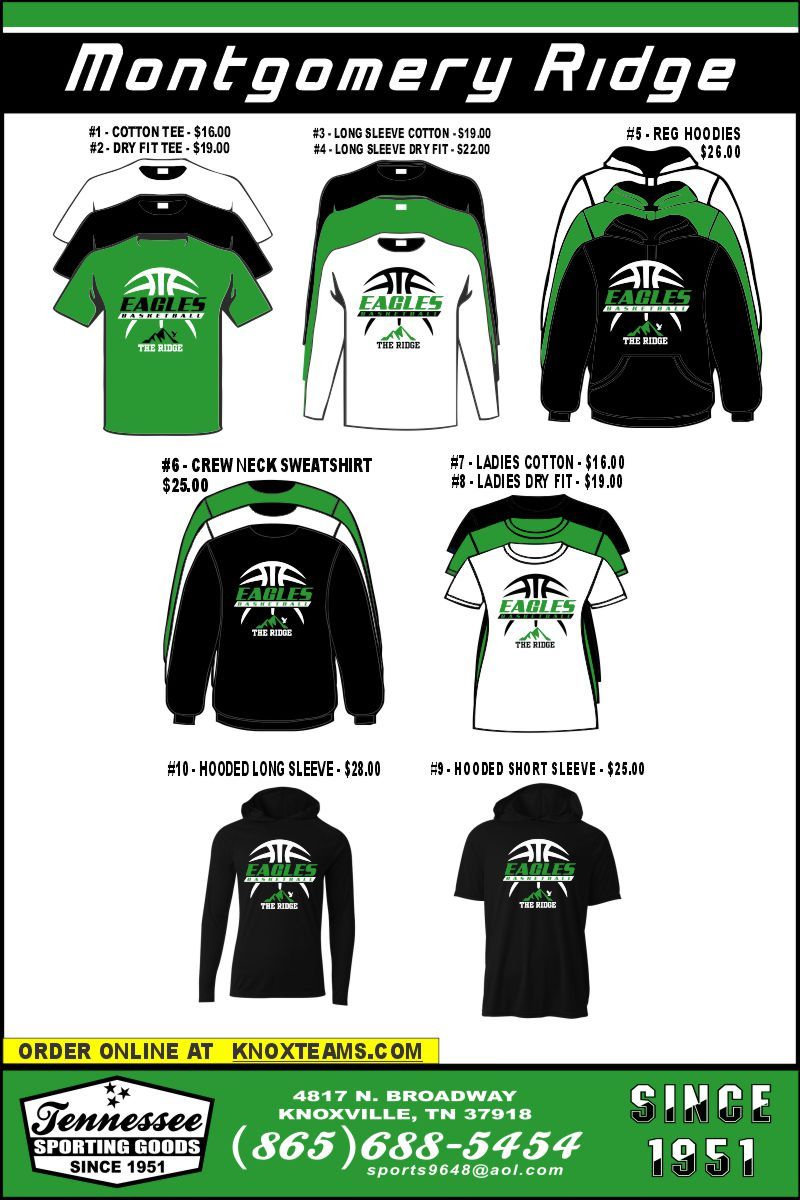 Montgomery Ridge Basketball