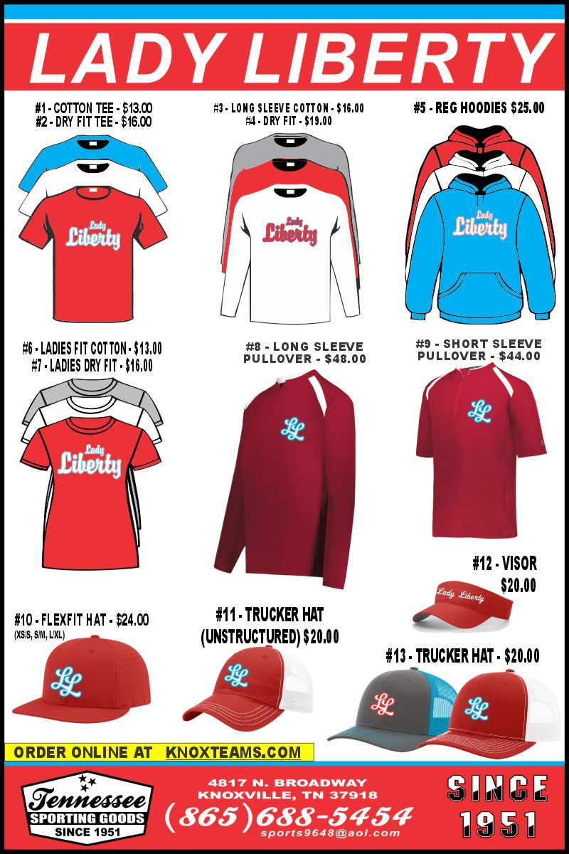 Lady Liberty Softball